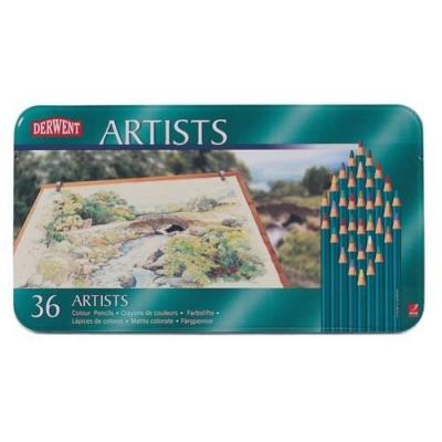 Derwent Boite De 36 Crayons De Couleur Artists