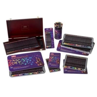 Derwent Coloursoft - Bo&icirc;te De 36 Crayons