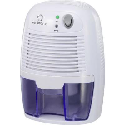 D&eacute;shumidificateur renkforce HD-68W 20 m&sup2; 0.011 l/h blanc, bleu