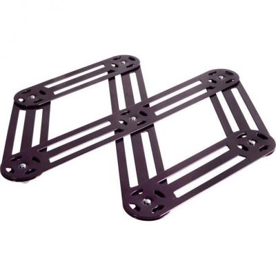 Roger Orfevre - Dessous de plat extensible 6 branches Prune