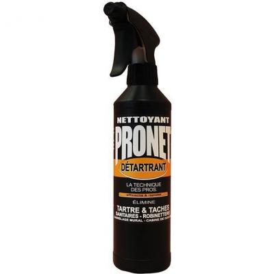 PRONET D&eacute;tartrant Sanitaires Cabine de Douche Vapo 500Ml