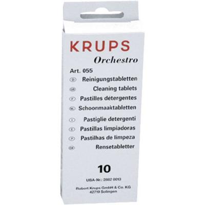 Krups - F055 00 - D&eacute;maquillante / Tablette detergente Orchestro - Pack de 10 