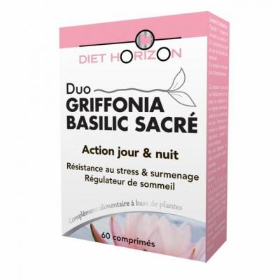 Diet Horizon Duo Griffonia Basilic Sacr&eacute; 60 comprim&eacute;s