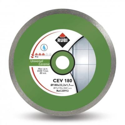 Disque diamant C180 180 mm 22.2 mm - RUBI - 25912