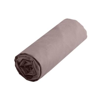 Lovely Casa DH14820003 Alicia Drap Housse Coton Taupe 190 x 90 cm