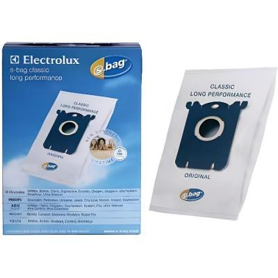 Lot de 4 sacs synth&eacute;tiques S-Bag long performance E201S pour aspirateur aeg Electrolux Philips