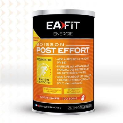 EAFIT Boisson Post Effort Saveur Orange 457g