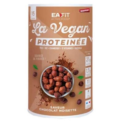 La Vegan Protein&eacute;e 15 shakers Savoir Chocolat Noisette Eafit