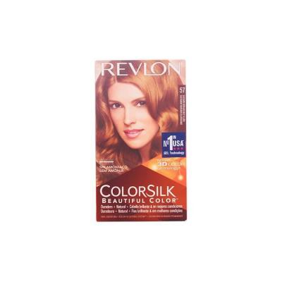 Revlon ColorSilk Belle couleur de cheveux 57 Ch&acirc;tain Dor&eacute; Tr&egrave;s Clair