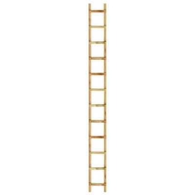 Echelle bois de toit 24x25 6 00mstand 24echelons 25