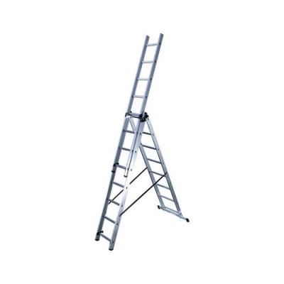Echelle transformable aluminium HAILO 24 &eacute;chelons H.5.04 m