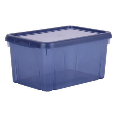 EDA - Boite funnybox 4l av couv bleu profond acidule ref 10760ba pf sx10