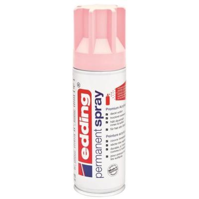 Bombe de peinture acrylique permanent Edding 5200 rose pastel mat