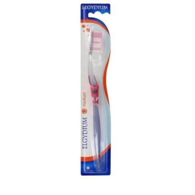 Elgydium ANTO-PLAQUE - Brosse &agrave; dents Medium, 1 unit&eacute;