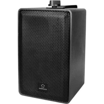 Enceinte &eacute;tag&egrave;re Renkforce RL100W BK, 100 W, 90 - 20000 Hz, 1 paire