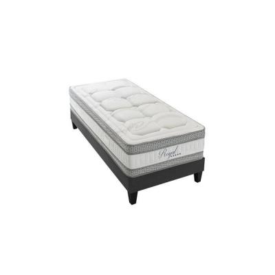 Ensemble 5* 90x190 Matelas + Sommier Bois Mi-ferme