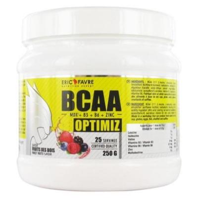 ERIC FAVRE BCAA Optimiz Saveur fruits des bois pot de 250g