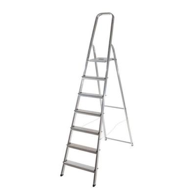 Escabeau m&atilde; nager pliable en aluminium 7 marches l&atilde; ger selekta