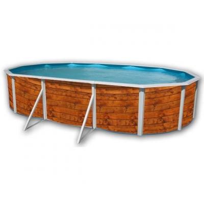 Piscine hors sol etnica ovale 640 x 366 cm x 120 cm H