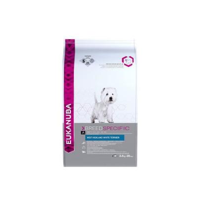 Eukanuba Breed Specific West Highland White Terrier pour chien 2,5 kg