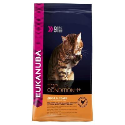 Croquettes pour chat Adult Chicken and Liver Top Condition 1+ 10 KG