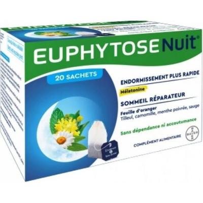 Euphytose Nuit A Infuser 20 Sachets Euphytose Bayer