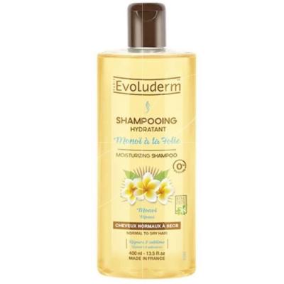 Evoluderm - Shampooing Hydratant Mono&iuml; &Agrave; La Folie - 400ml