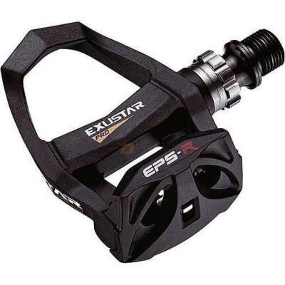 Exustar Cliquez Pedal Race Route Clipless 9/16 pouces noir par set