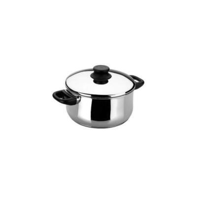 Lacor 14324 Faitout Garinox avec Couvercle 24 cm / 5 Litre