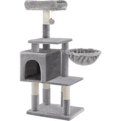 Feandrea Arbre &agrave; chat multi-niveaux, Gris