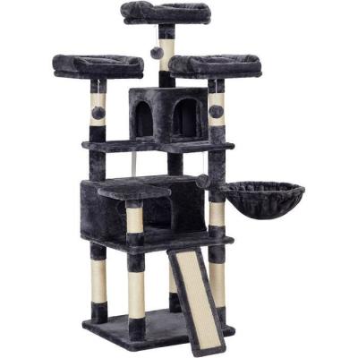 Feandrea Arbre &agrave; chat taille XXL, Gris Anthracite