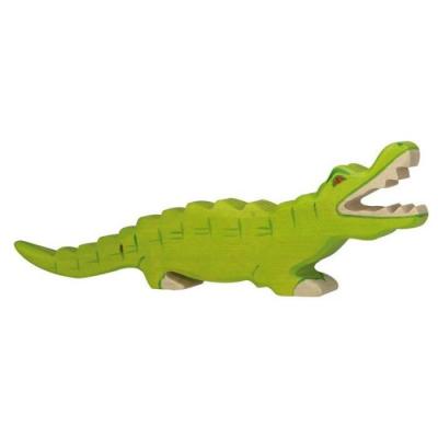 Figurine en bois Crocodile HOLZTIGER 