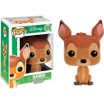 Figurine Disney - Bambi - Bambi Flocked Exclusive Pop 10cm