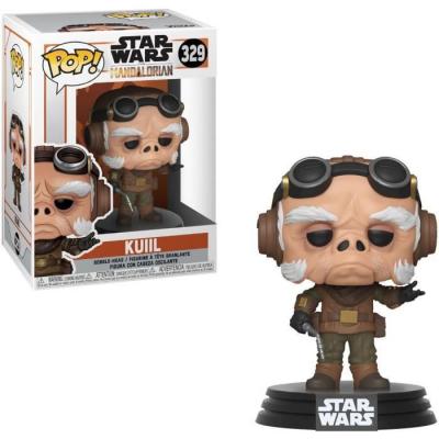 Figurine Funko Pop! N&deg;329 - Star Wars Mandalorian - Kuiil 