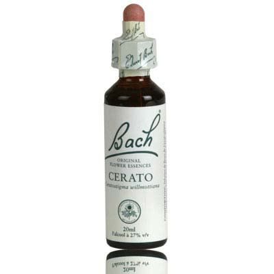 FLEUR DE BACH Original n&deg;05 Cerato fleur de bach flacon 20ml