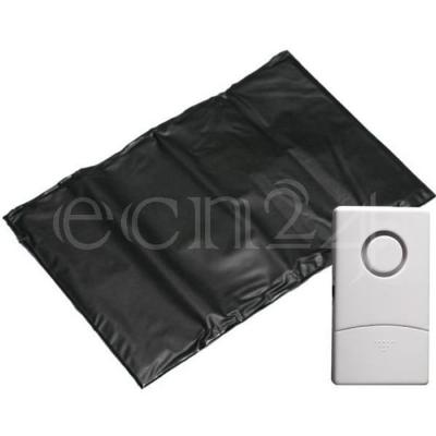 Tapis de contact avec alarme PENTATECH Indexa noir 95 dB 33620