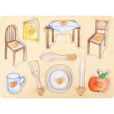 Small Foot forme puzzle Objets en bois junior 9 pi&egrave;ces 