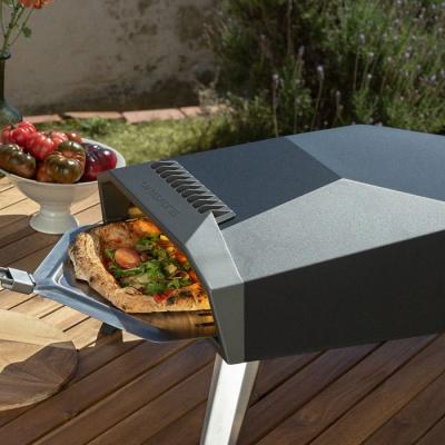Four &agrave; pizza portable &agrave; gaz CREATE - PIZZA MAKER PRO - Noir 