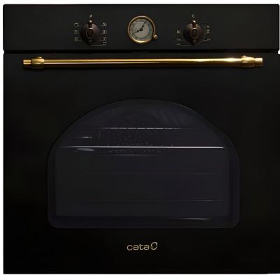 Horno cata mra7108bk rustico negro clase a 60cm 07035409