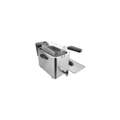 Friteuse &eacute;lectrique professionnelle avec robinet, Lacor