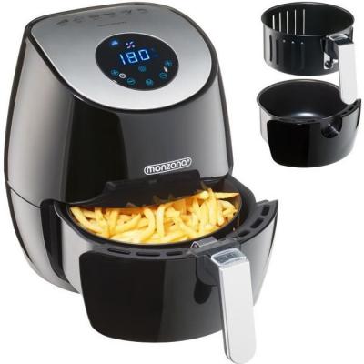 Friteuse sans huile 9en1 noire 1500W 3,6L &eacute;cran digital