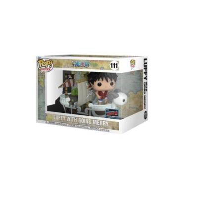 Figurine Funko Pop - One Piece N&deg;111 - Luffy Avec Vogue Merry (65238)