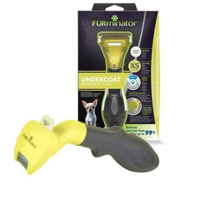 Brosse Furminator pour chien &agrave; poils courts Taille xs