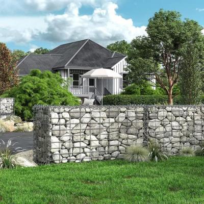 Gabion &agrave; pierre 100 x 50 x 30 cm