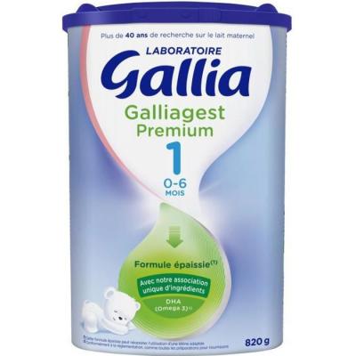 Laboratoire Gallia Galliagest Premium Lait B&eacute;b&eacute; 1er Age 820 g