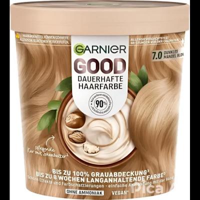 Garnier - Coloration Permanente Good - 7.0 Blond Amande Fonc&eacute; 