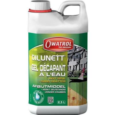 Appliquer une couche &eacute;paisse de DILUNETT sur toute la surface &agrave; d&eacute;cape