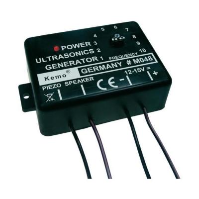 Kemo - g&eacute;n&eacute;rateur d'ultrasons 12 &agrave; 15 v kit mont&eacute; 12 &agrave; 15 v/dc port&eacute;e max. M048