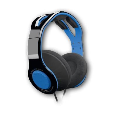 Gioteck - Casque st&eacute;r&eacute;o Game & Go TX30 Bleu Grill pour PS5, PS4, Xbox Series, Xbox One et Mobile