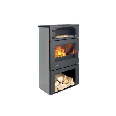 Po&ecirc;le &agrave; bois 11kw gris argent - 362115CGRISARG - GODIN